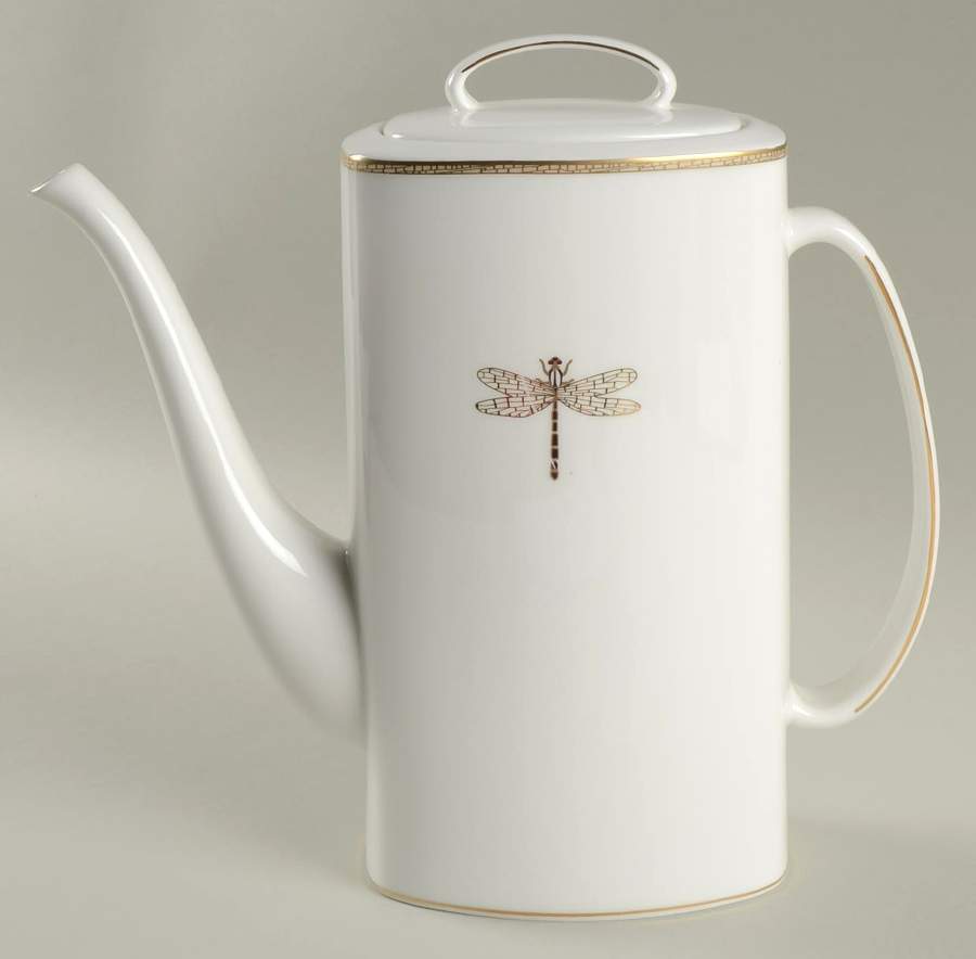 June Lane Gold Coffee Pot & Lid by Lenox-1