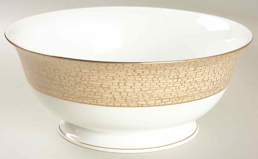 June Lane Gold 8" Round Serving Bowl by Lenox-1