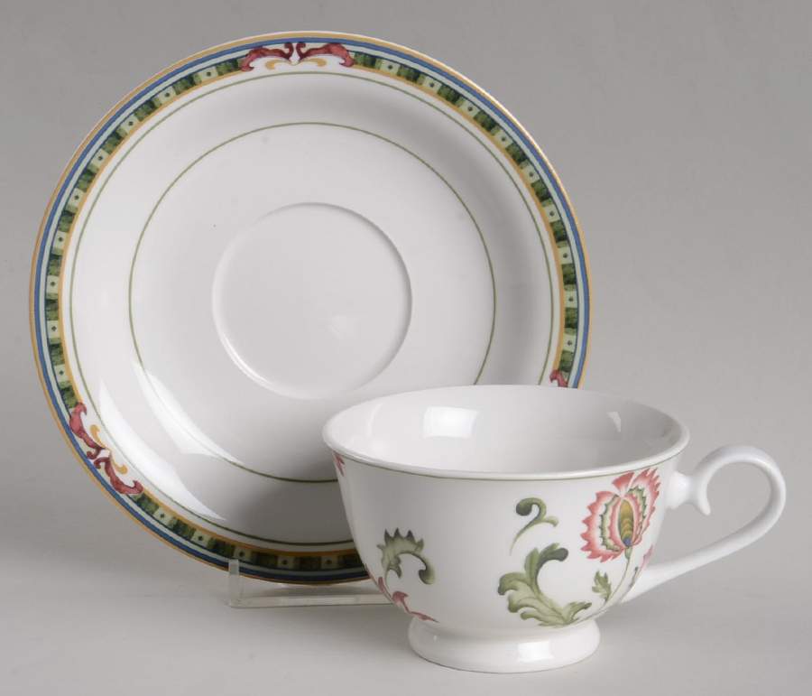 Tapanga Footed Cup & Saucer Set by Lynn's China-1