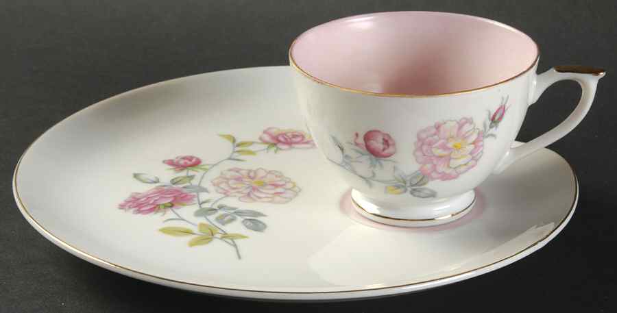 LEF62 Snack Plate & Cup Set by Lefton-1