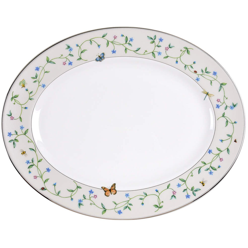 Idalia 13" Oval Serving Platter by Lenox-1
