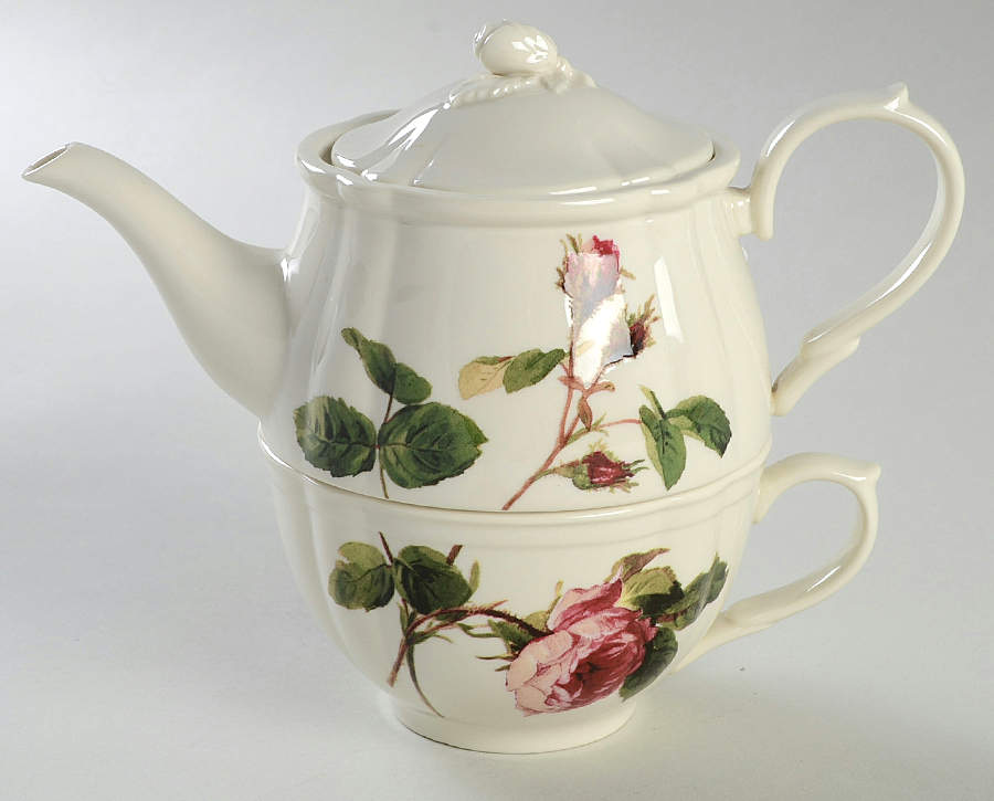 Accoutrements Individual Teapot & Lid with Cup by Lenox-1