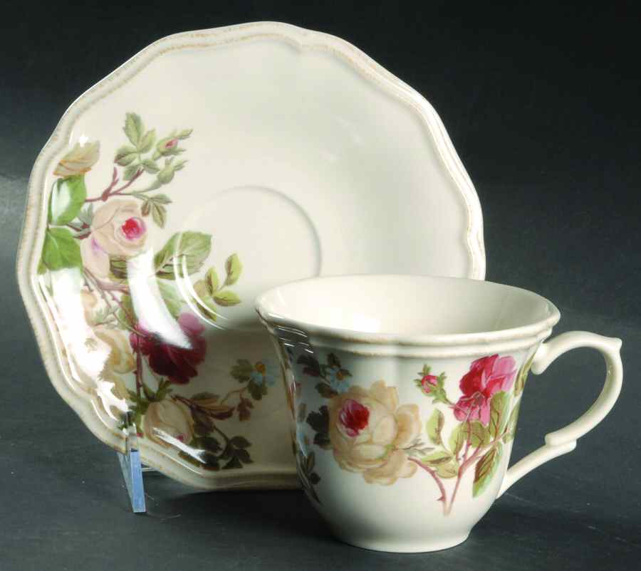 Accoutrements Flat Cup & Saucer Set by Lenox-1