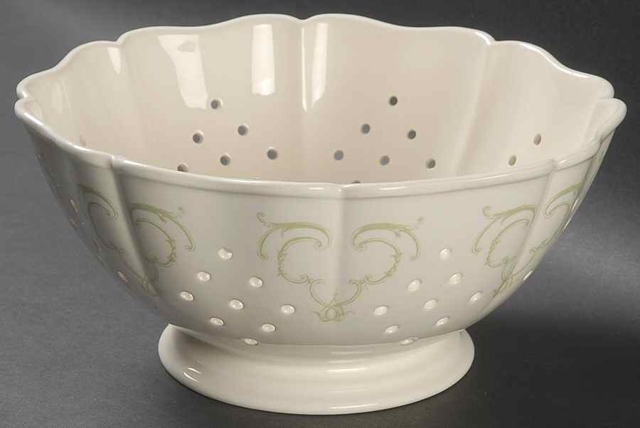 Accoutrements 8" Pierced Berry Bowl by Lenox-1