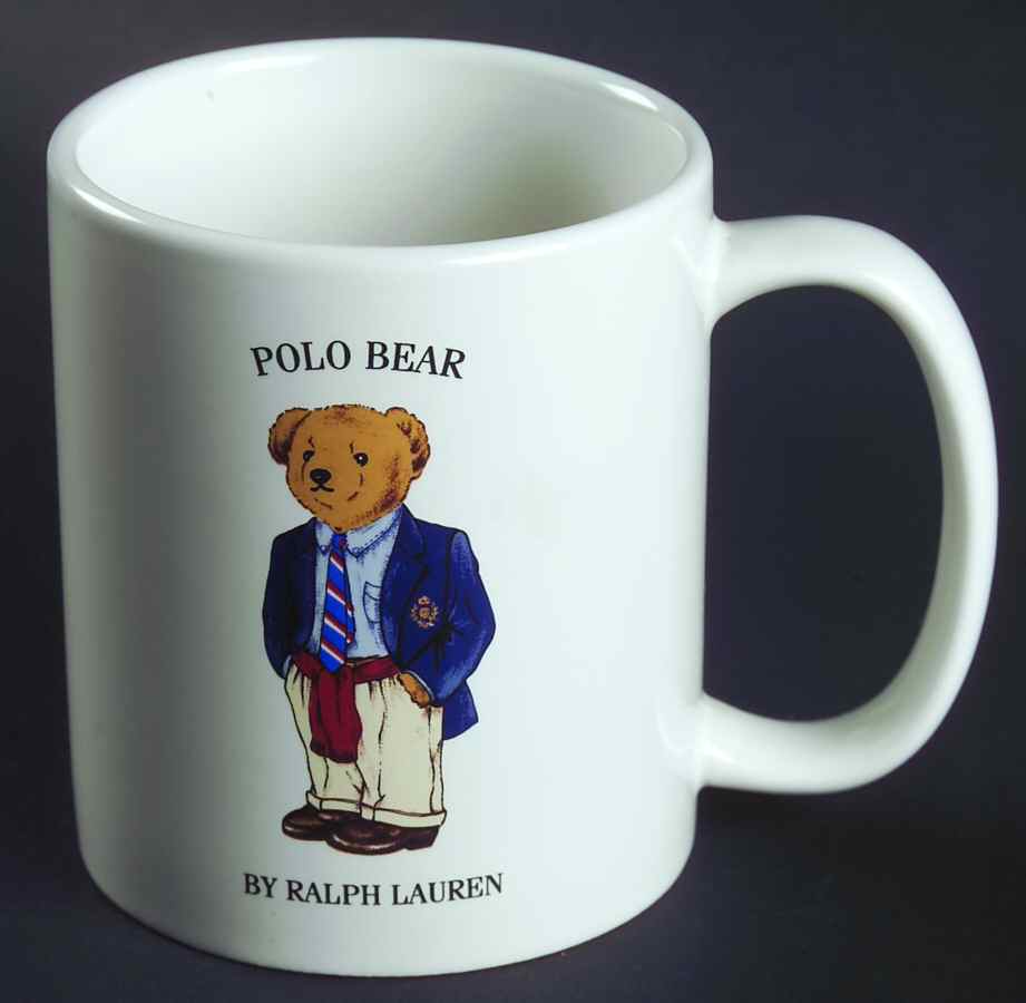 Polo Bear (No Trim) Mug by Ralph Lauren China-1