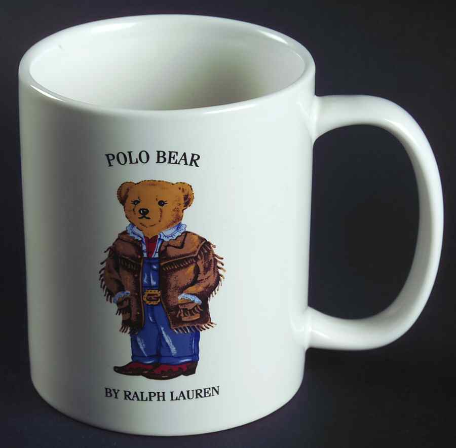 Polo Bear (No Trim) Mug by Ralph Lauren China-1