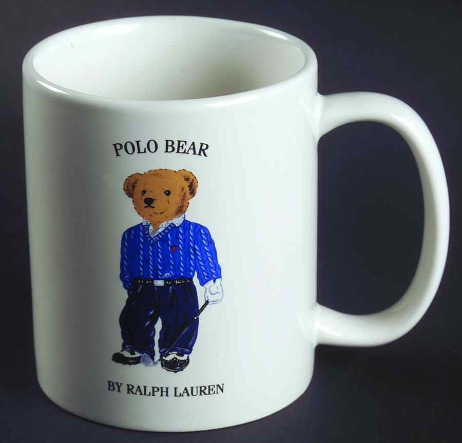 Polo Bear (No Trim) Mug by Ralph Lauren China-1