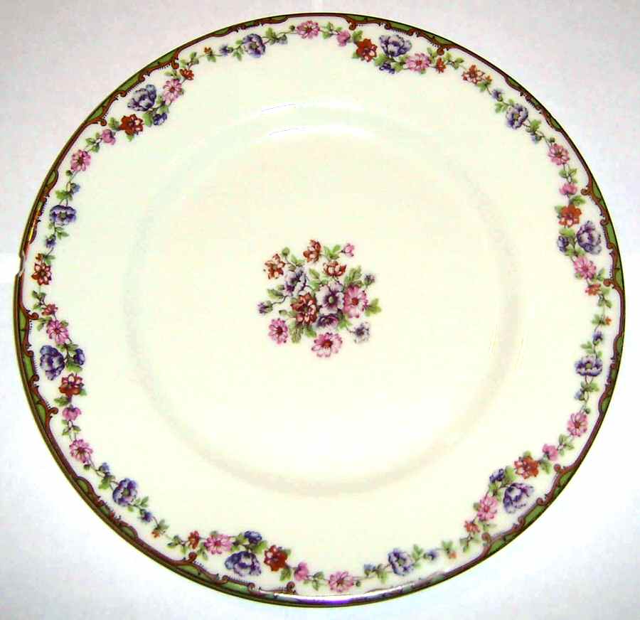 LIM322 Dinner Plate by Limoges-French-1