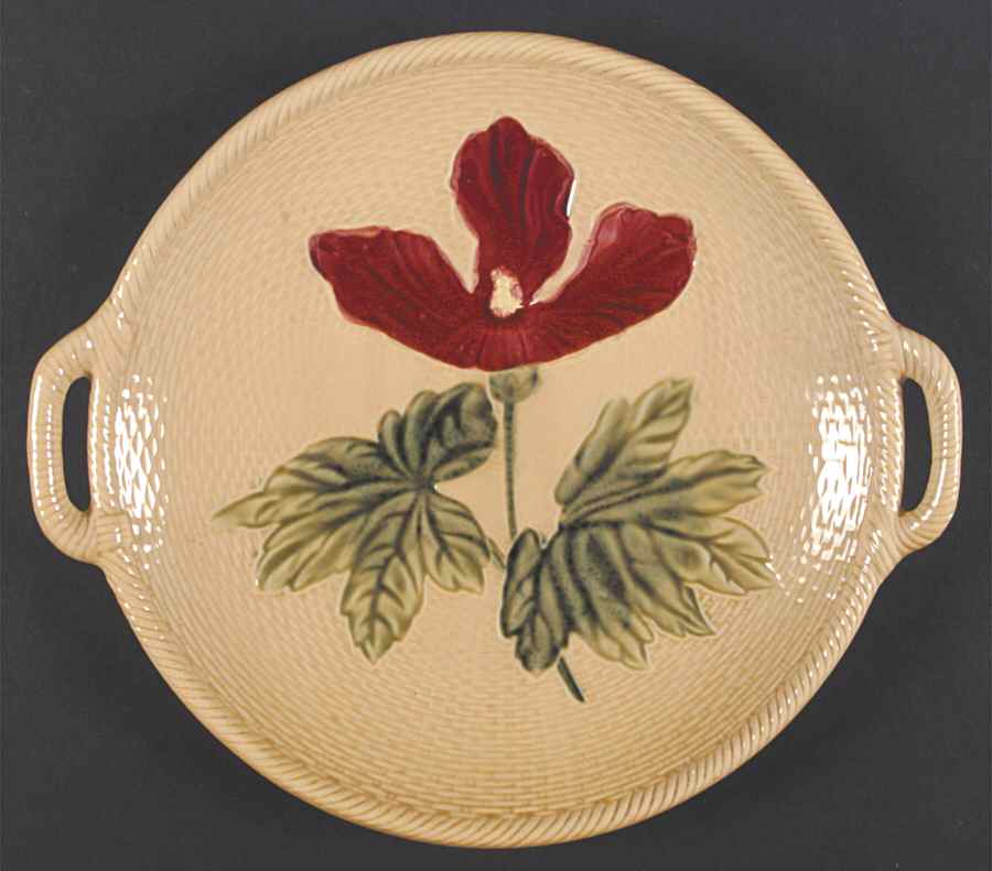 LDB2207 Handled Chop Plate (Round Platter) by Leon D Bloch-1