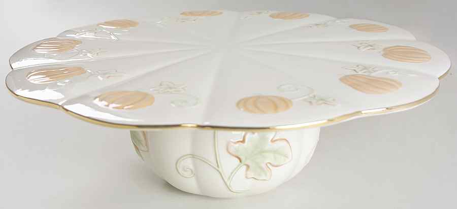Halloween 12" Diameter Pedestal Cake Stand by Lenox-1
