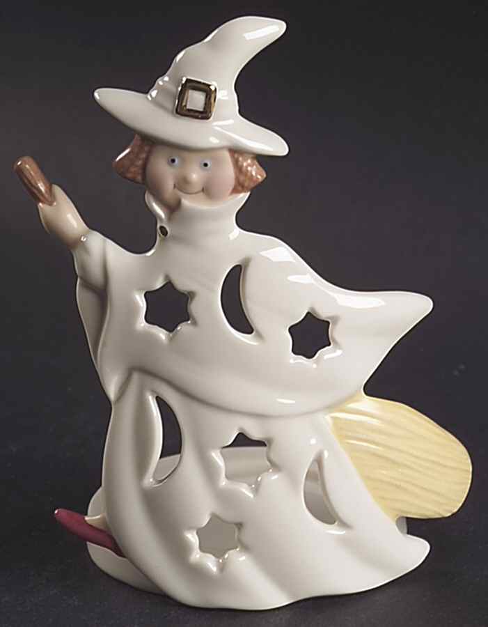 Halloween Witch Tea Light Candleholder by Lenox-1