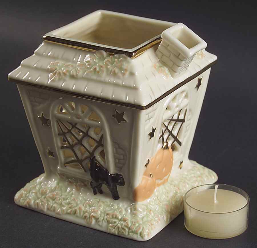 Halloween Haunted House Votive Candleholder by Lenox-1
