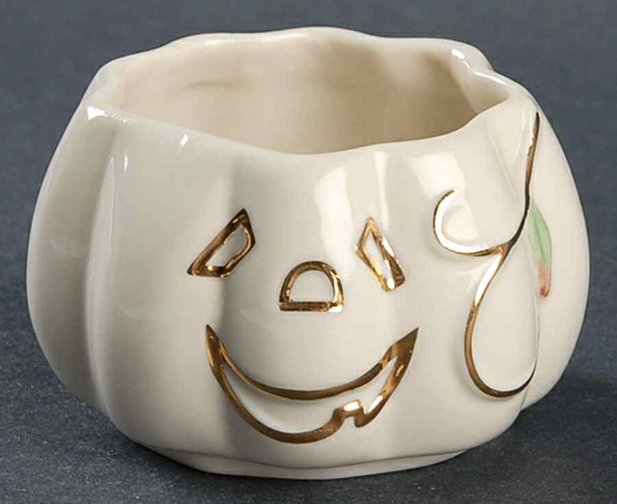 Halloween Top Stacking Figural Pumpkin Bowl by Lenox-1