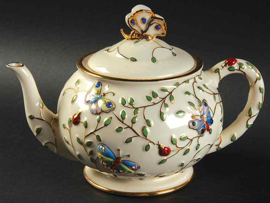 Summer Enchantment Teapot & Lid by Lenox-1