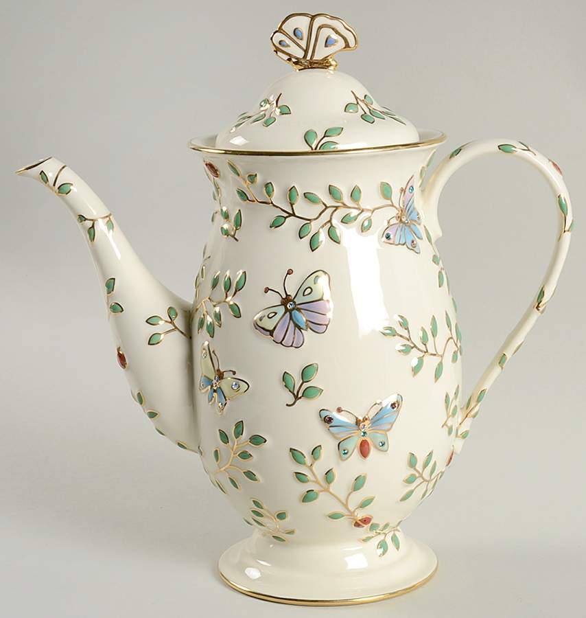 Summer Enchantment Coffee Pot & Lid by Lenox-1