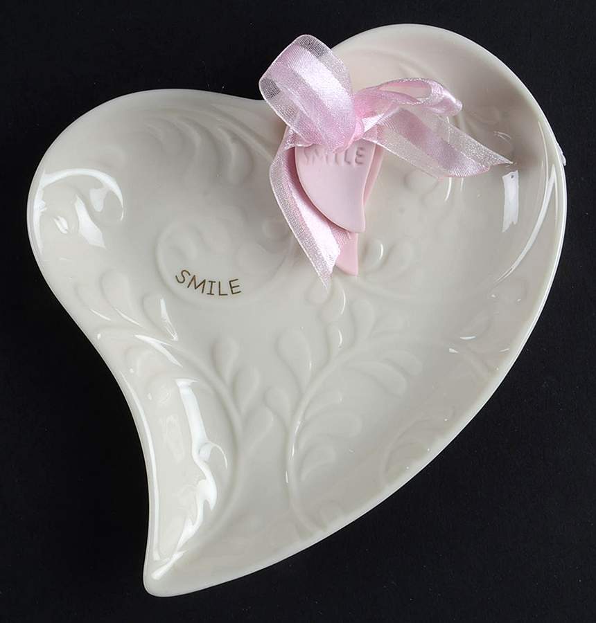 Gift of Knowledge Heart Shaped Dish by Lenox-1