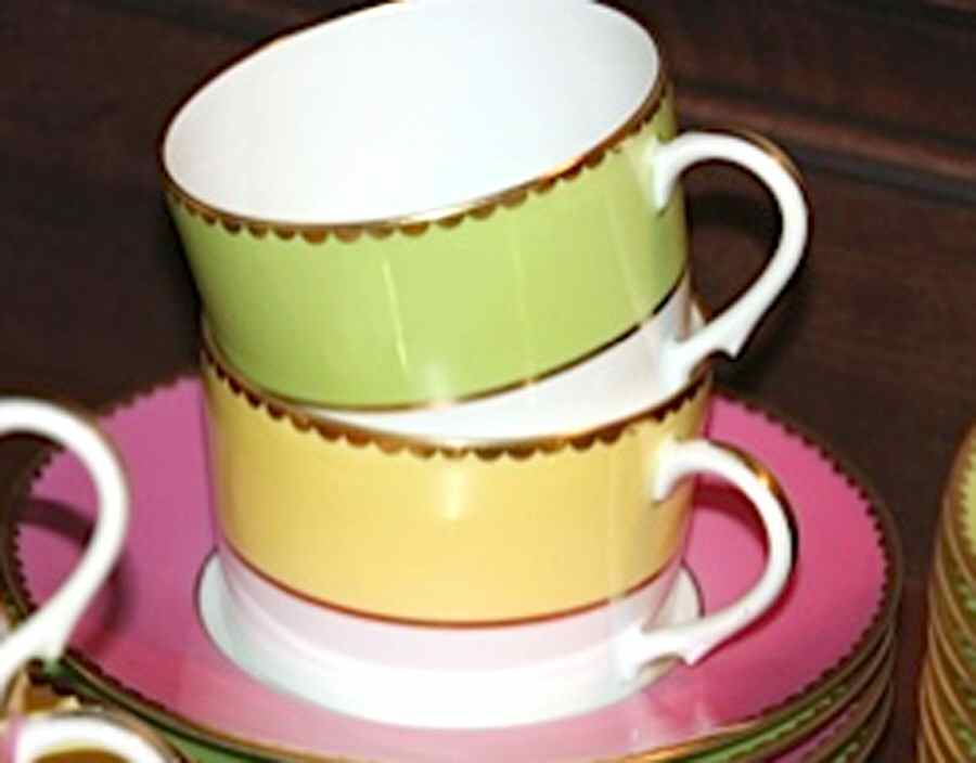 LIM325 Flat Cup by Limoges-French-1