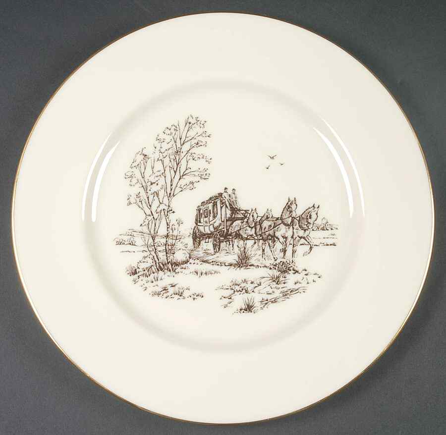 STAGECOACH Dinner Plate by Lenox-1
