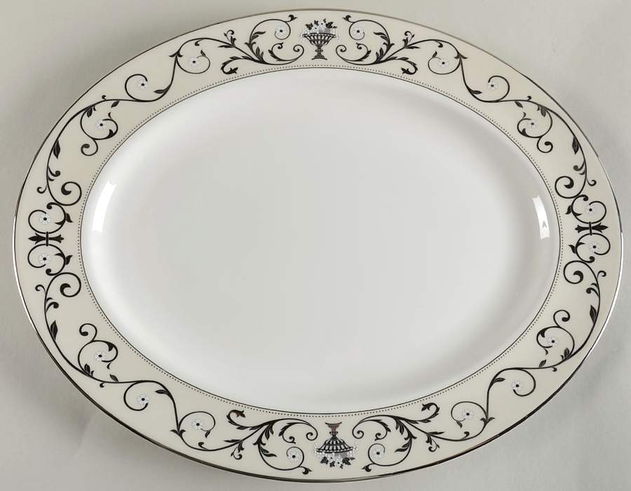 Autumn Legacy 16" Oval Serving Platter by Lenox-1