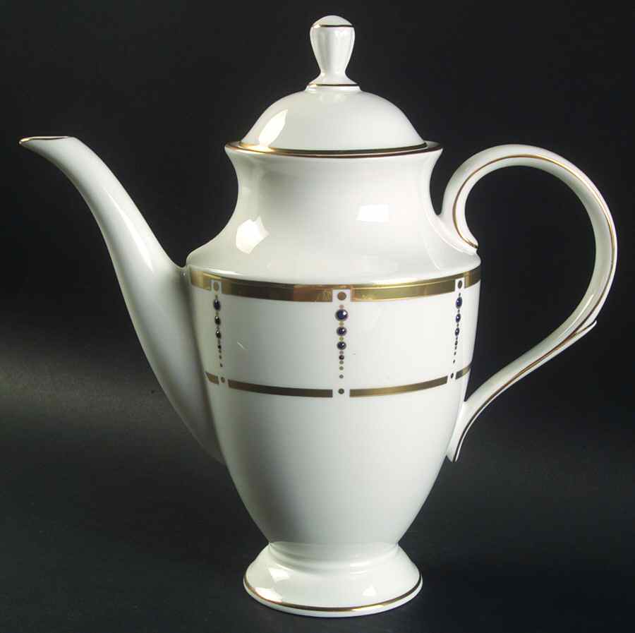 Sapphire Sophisticate Coffee Pot & Lid by Lenox-1