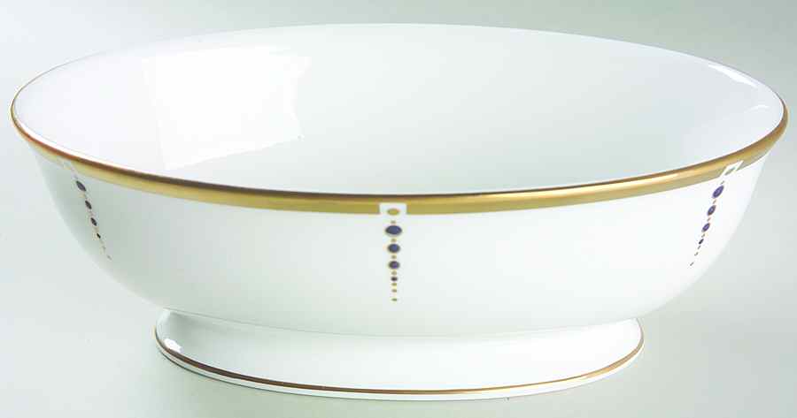 Sapphire Sophisticate 9" Oval Vegetable Bowl by Lenox-1