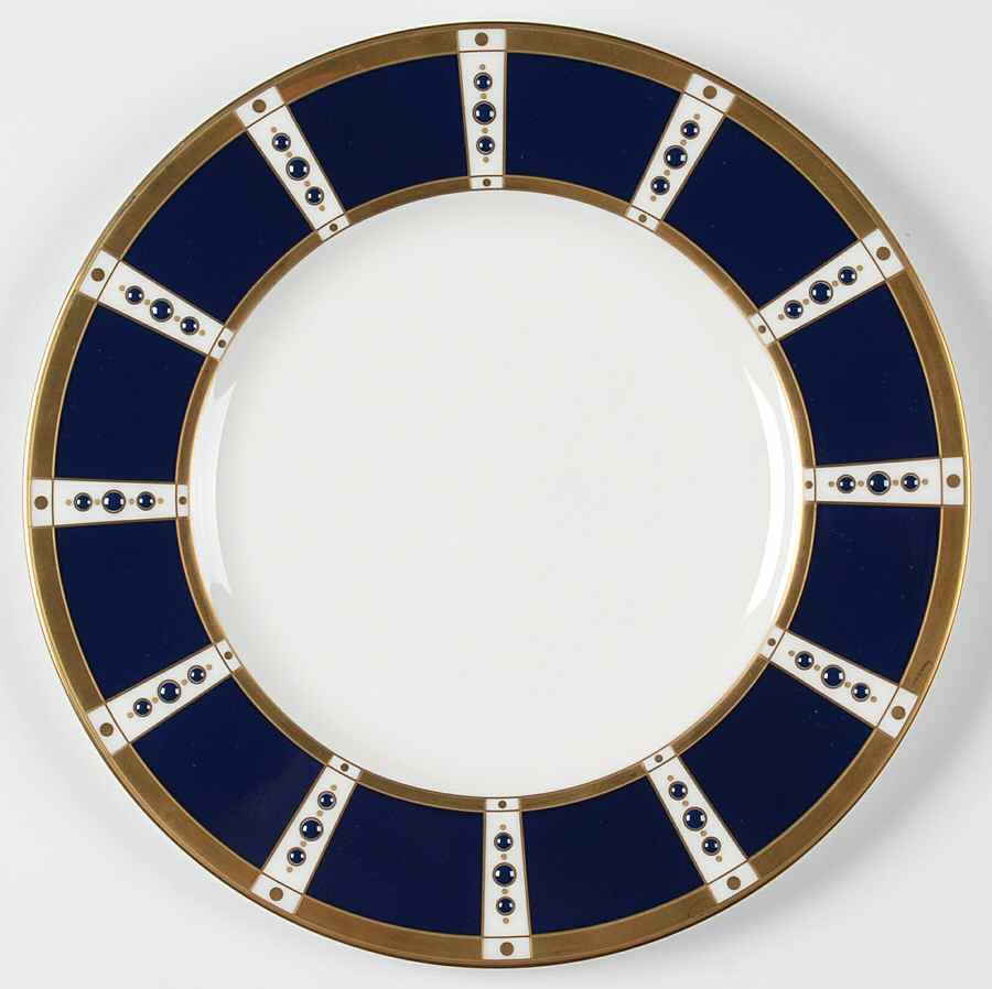 Sapphire Sophisticate Accent Luncheon Plate by Lenox-1