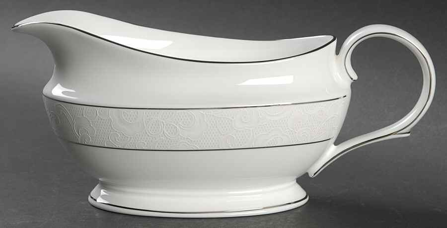 Venetian Lace Gravy Boat by Lenox-1
