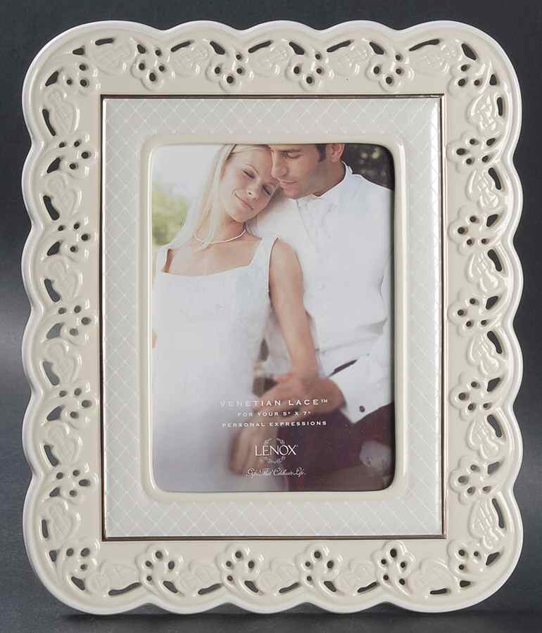 Venetian Lace Frame-Holds 5" X 7" by Lenox-1