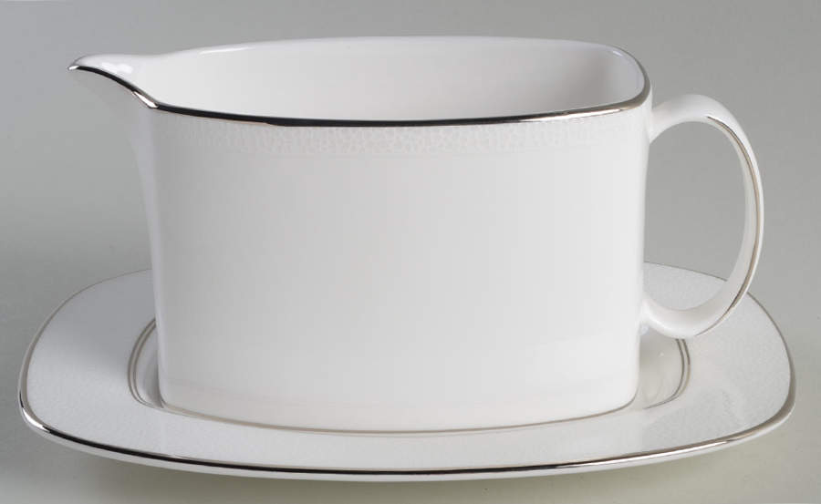 Cypress Point Gravy Boat & Underplate by Lenox-1