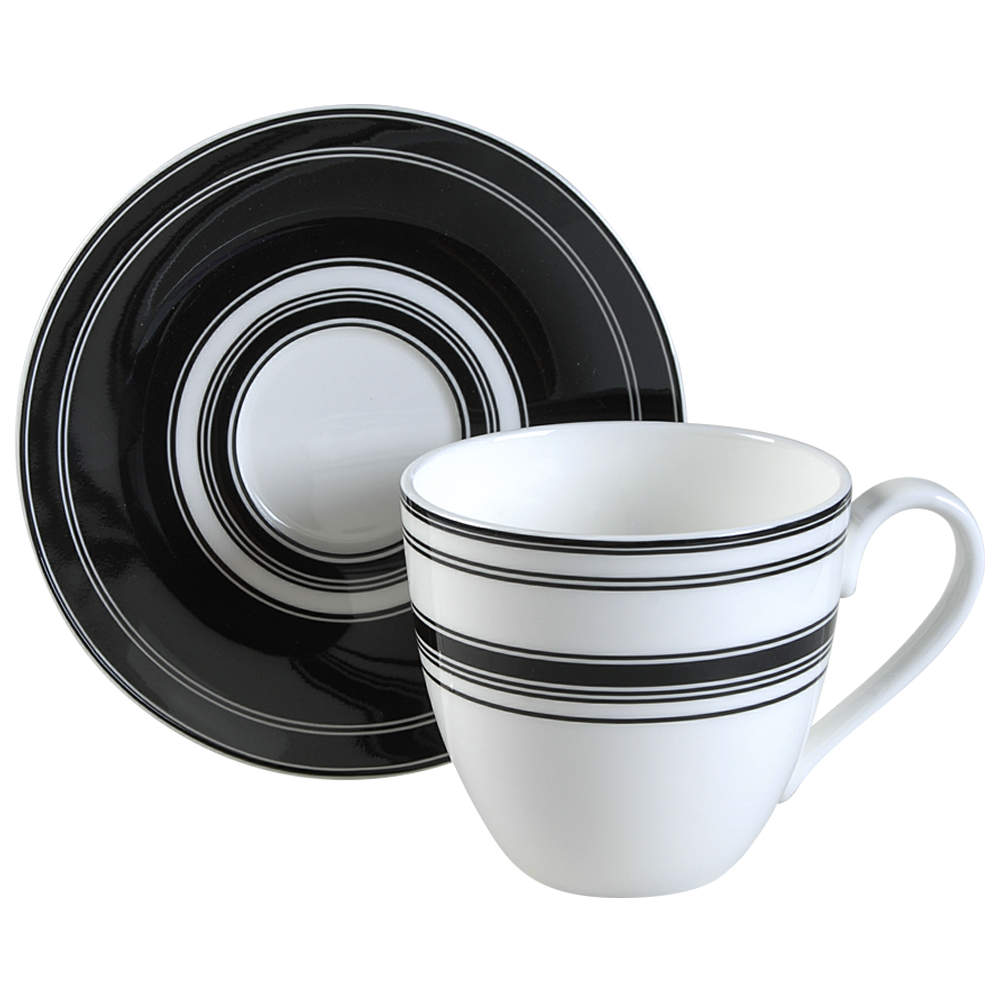 Pinney's Beach Flat Cup & Saucer Set by Lenox-1