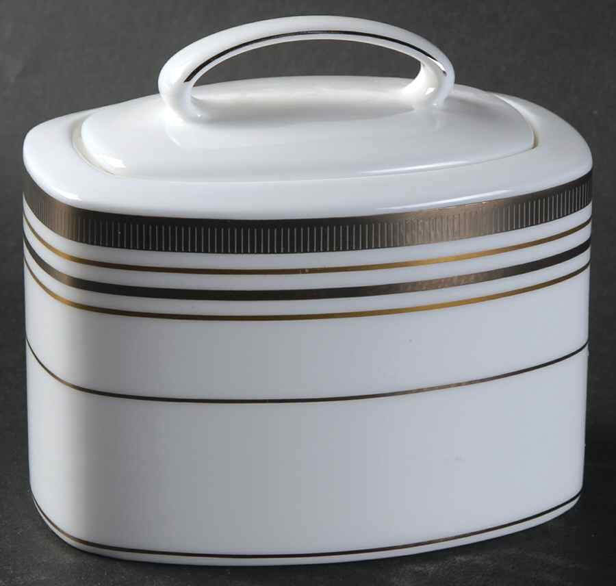 Downing Street Sugar Bowl & Lid by Lenox-1