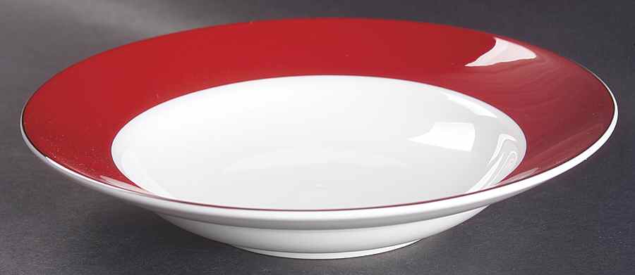 Rutherford Circle Red 9" Soup/Pasta Bowl by Lenox-1