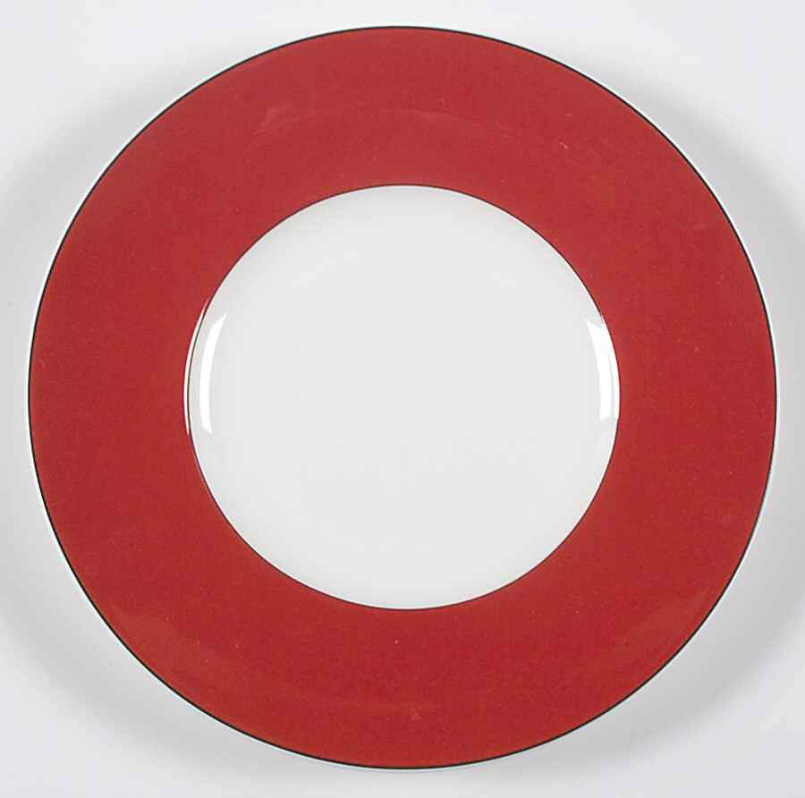 Rutherford Circle Red Salad/Dessert Plate by Lenox-1