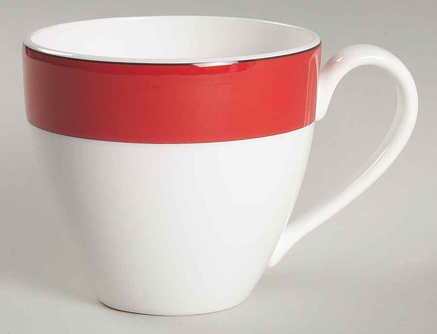Rutherford Circle Red Flat Cup by Lenox-1