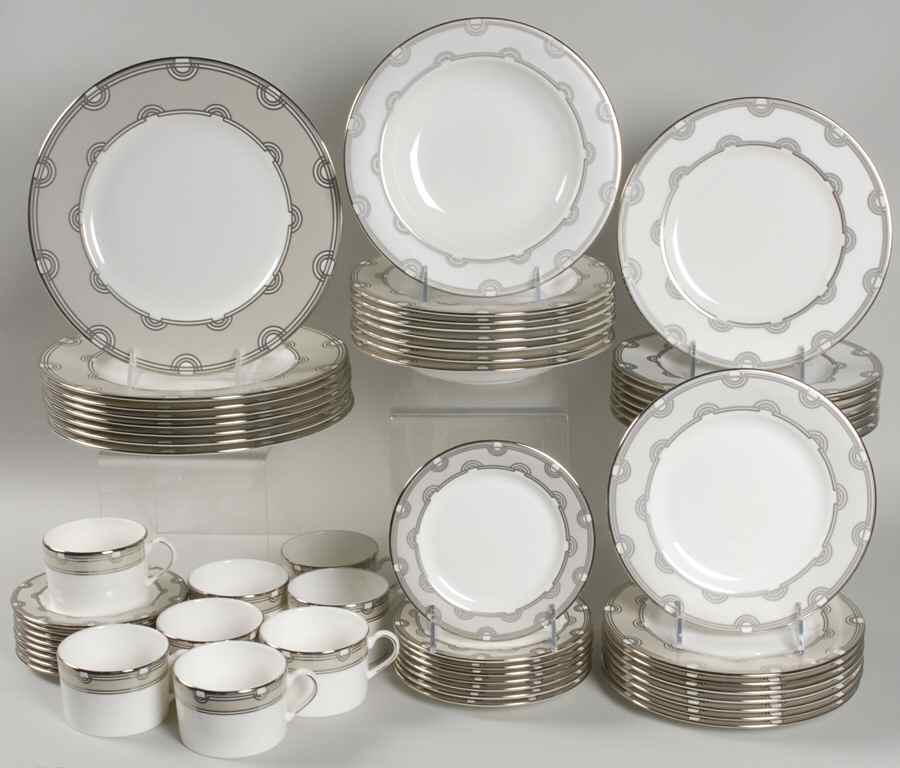 Corona Grove Platinum 56 Piece Set by Lenox-1