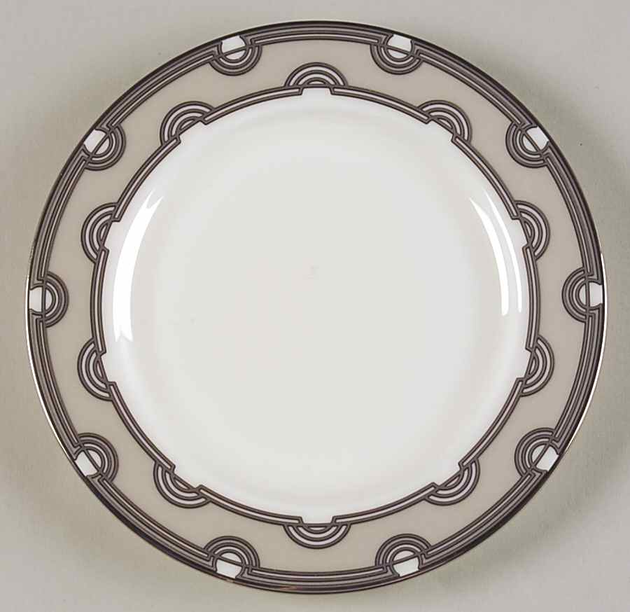 Corona Grove Platinum Bread & Butter Plate by Lenox-1