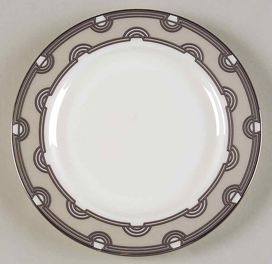 Corona Grove Platinum Bread & Butter Plate by Lenox-1
