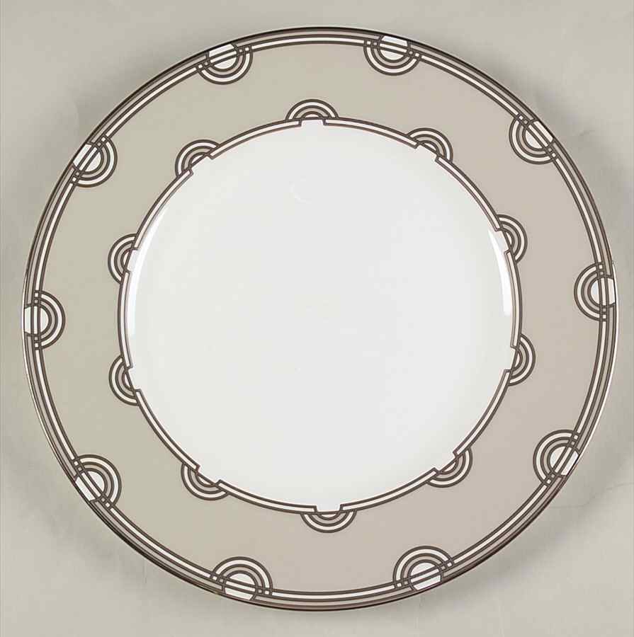Corona Grove Platinum Dinner Plate by Lenox-1