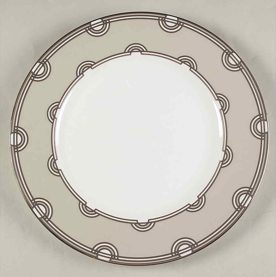 Corona Grove Platinum Dinner Plate by Lenox-1