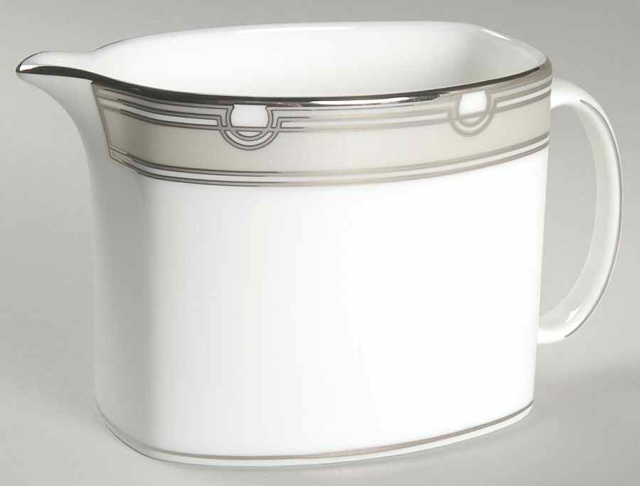 Corona Grove Platinum Creamer by Lenox-1