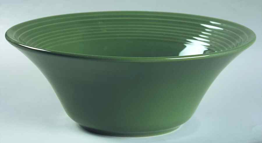 Concentrix Hunter Green 9" Round Vegetable Bowl by Lynn's China-1
