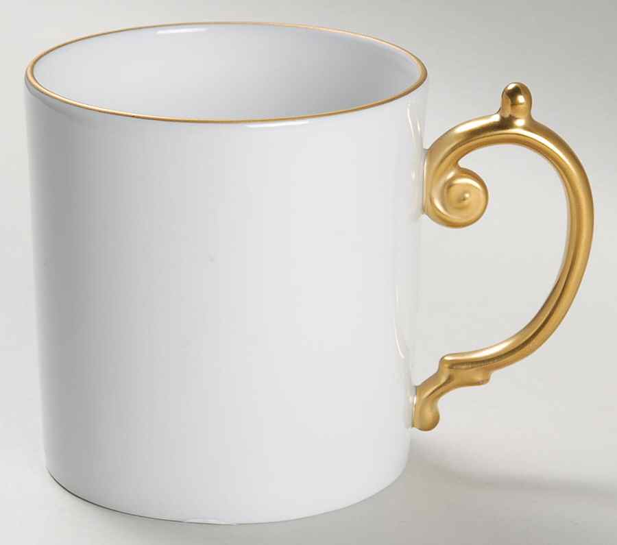 Alencon Gold Mug by L'Objet-1