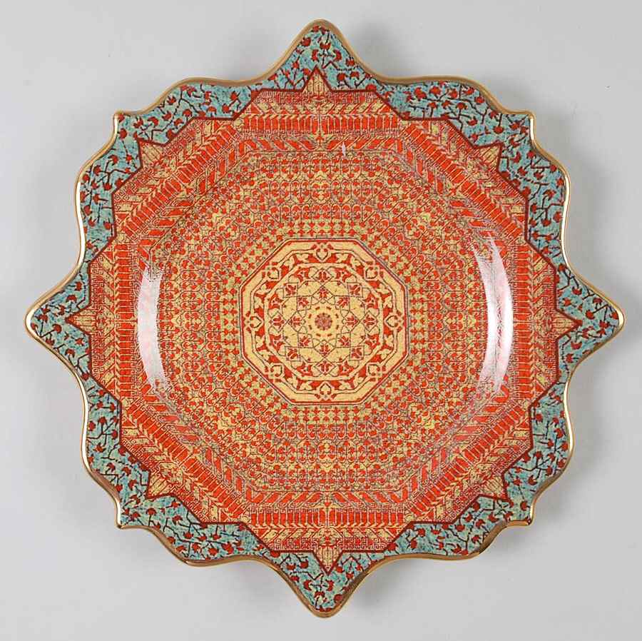 Tabriz Salad/Dessert Plate by L'Objet-1