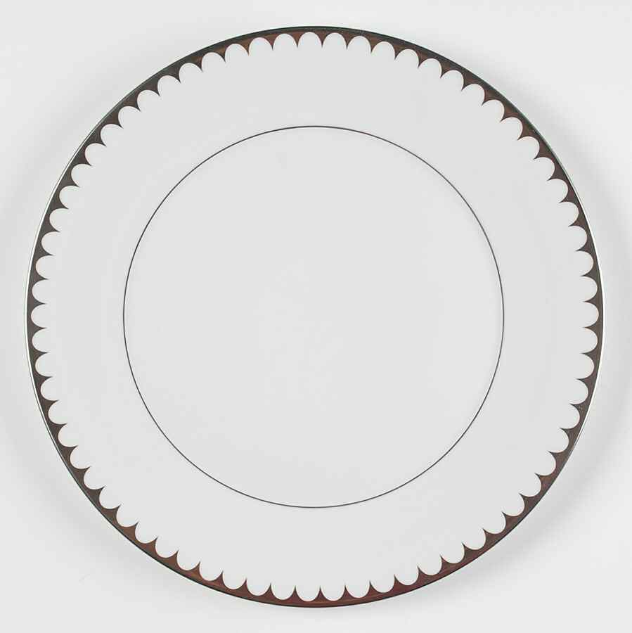 Aegean Platinum Dinner Plate by L'Objet-1
