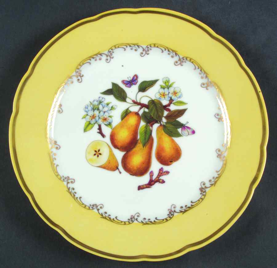LIM408 Salad Plate by Limoges-French-1