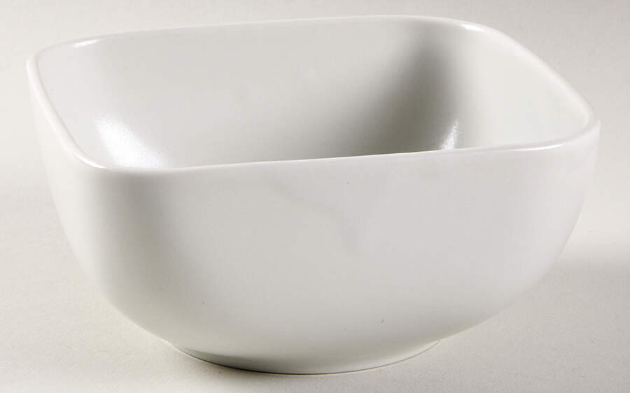 Frost White (Square) Dessert Bowl by Lindt-Stymeist-1