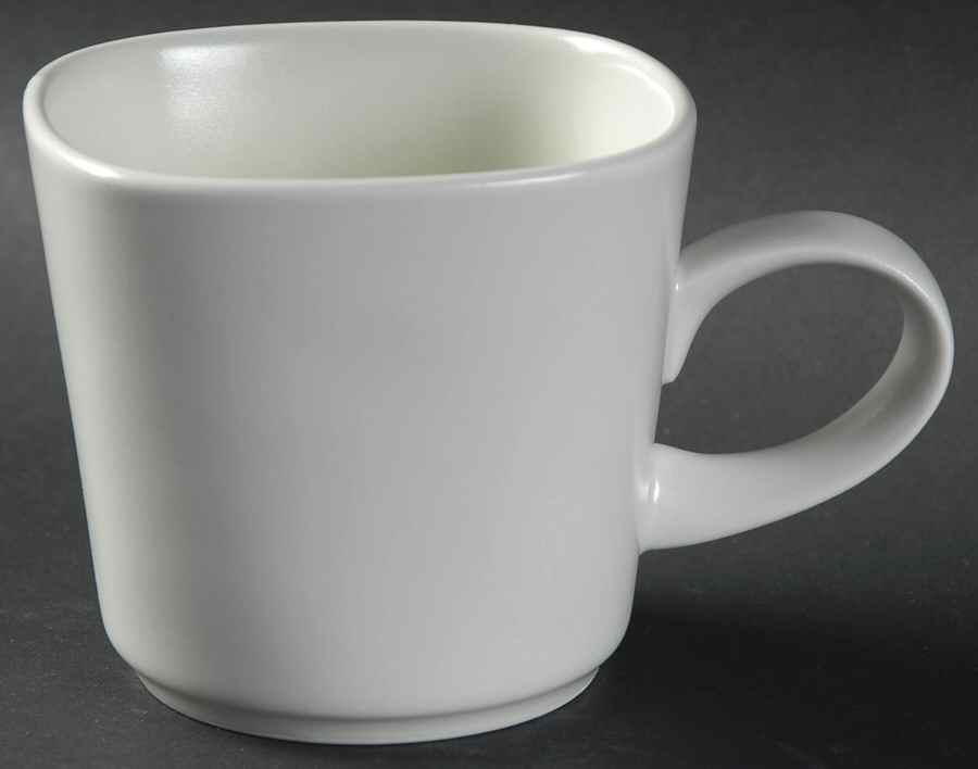 Frost White (Square) Flat Cup by Lindt-Stymeist-1