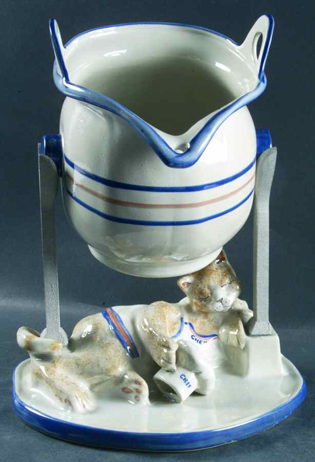 Serving Accessories 2 Quart Cat Tilt & Pour Crock Server by Louisville-1