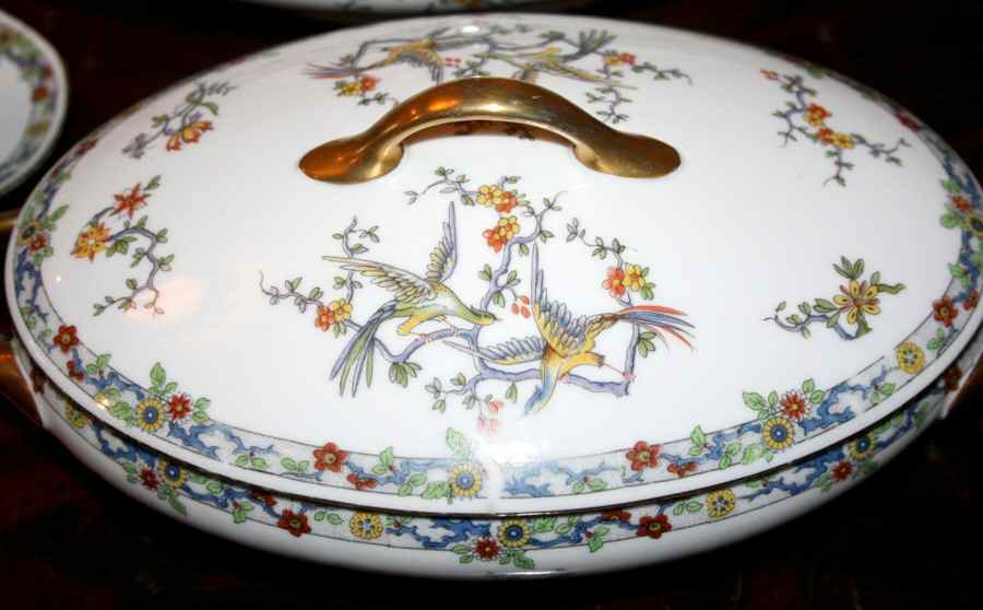 MHL17 Oval Covered Vegetable by Michelaud Freres-1