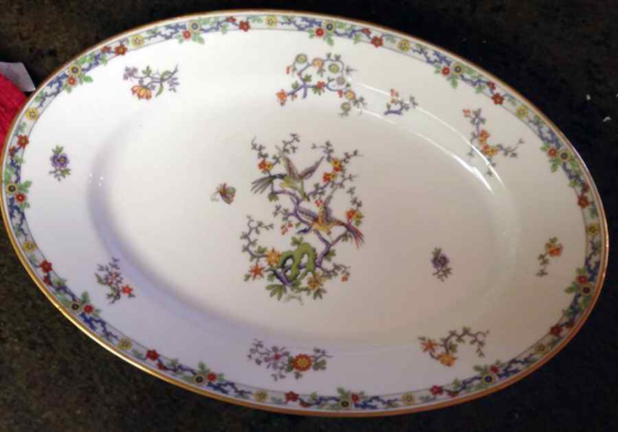 MHL17 16" Oval Serving Platter by Michelaud Freres-1